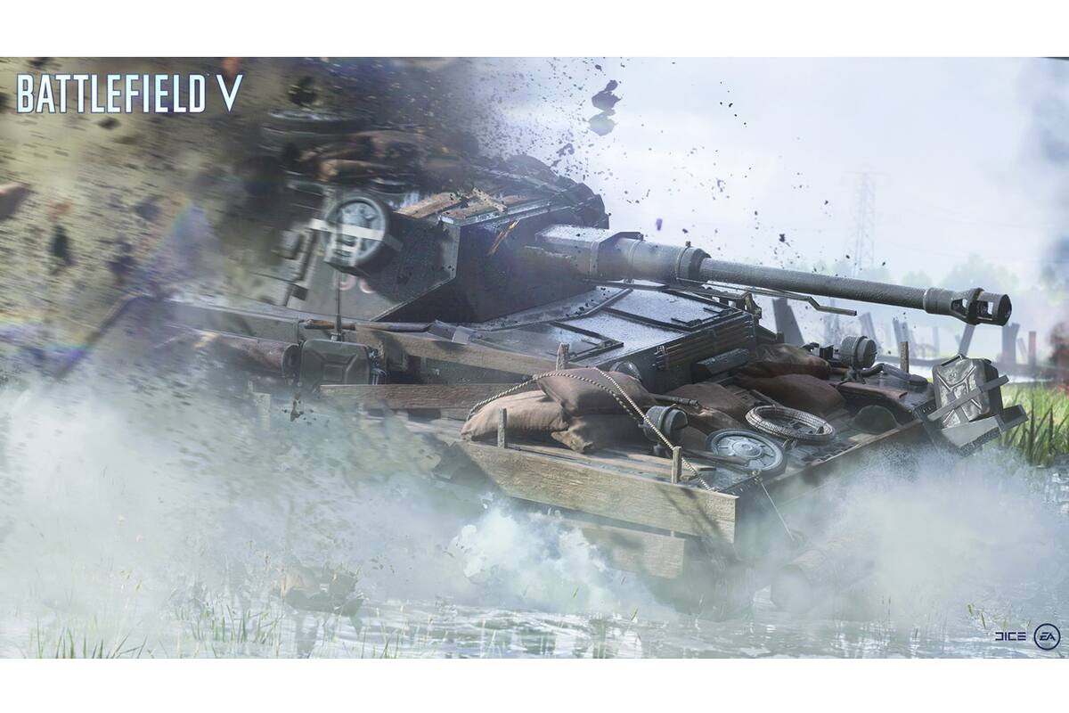 Checa las primeras capturas de Battlefield V