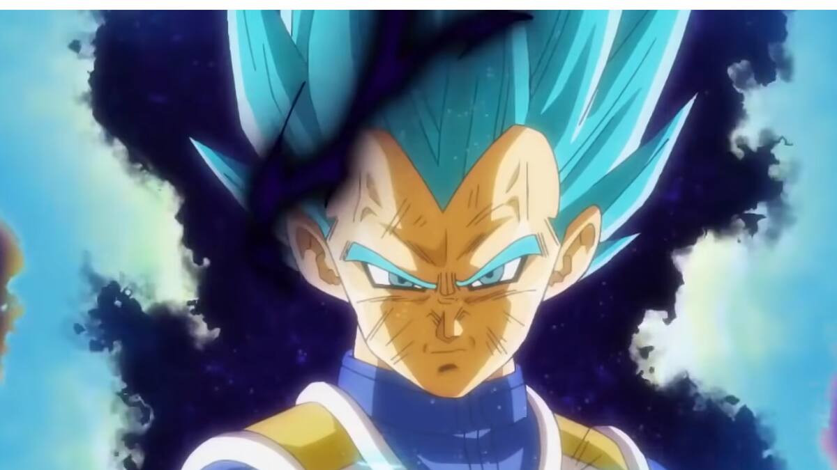 La nueva forma legendaria afecta a los saiyajin malvados; Vegeta logra dominarla