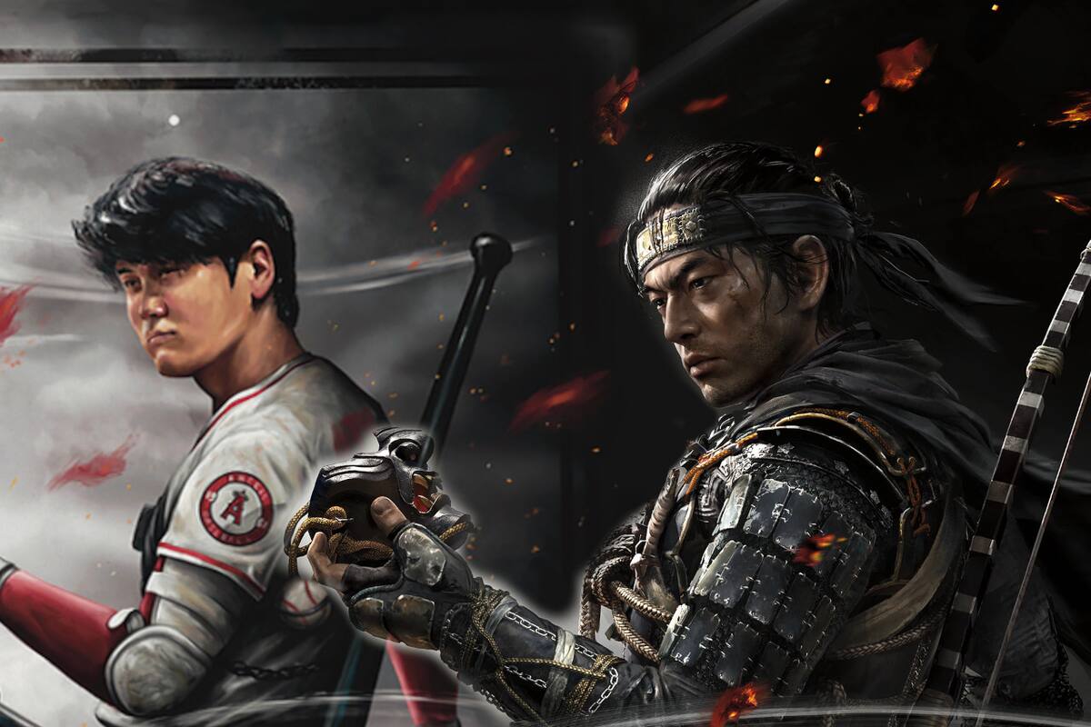 Carta coleccionable de beisbol se inspira en el arte de Ghost of Tsushima