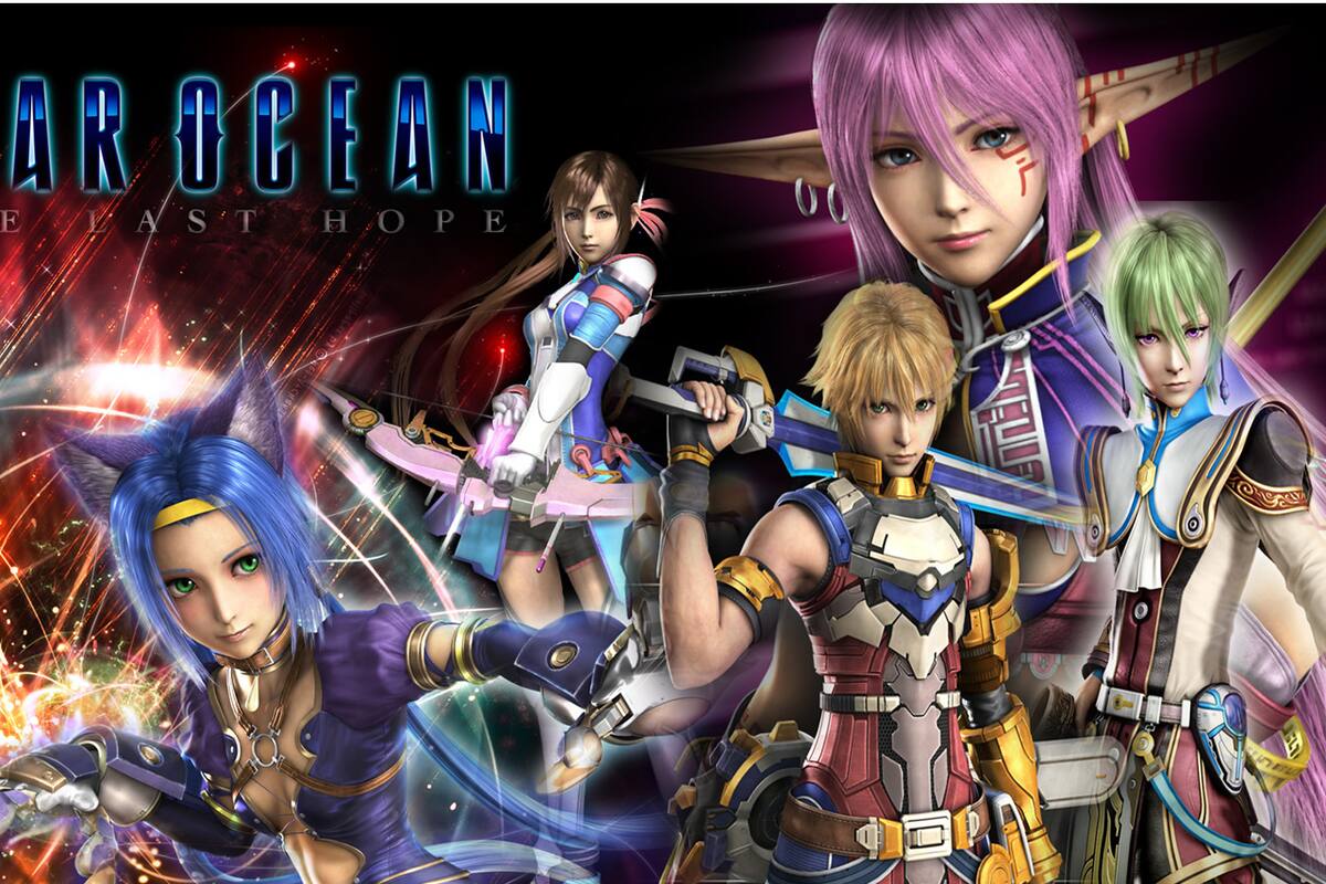 Anuncian remasterización de Star Ocean: The Last Hope para PS4 y PC