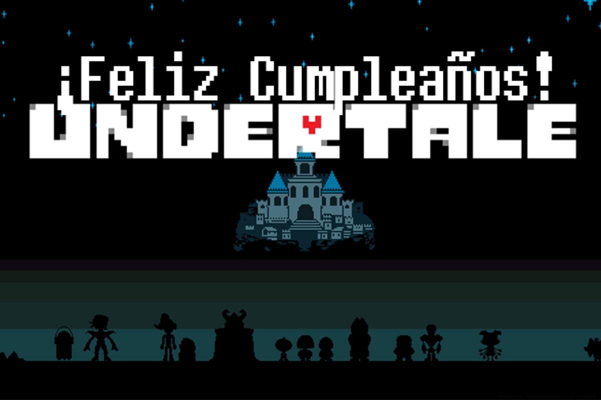 ¡Feliz cumpleaños, Undertale!
