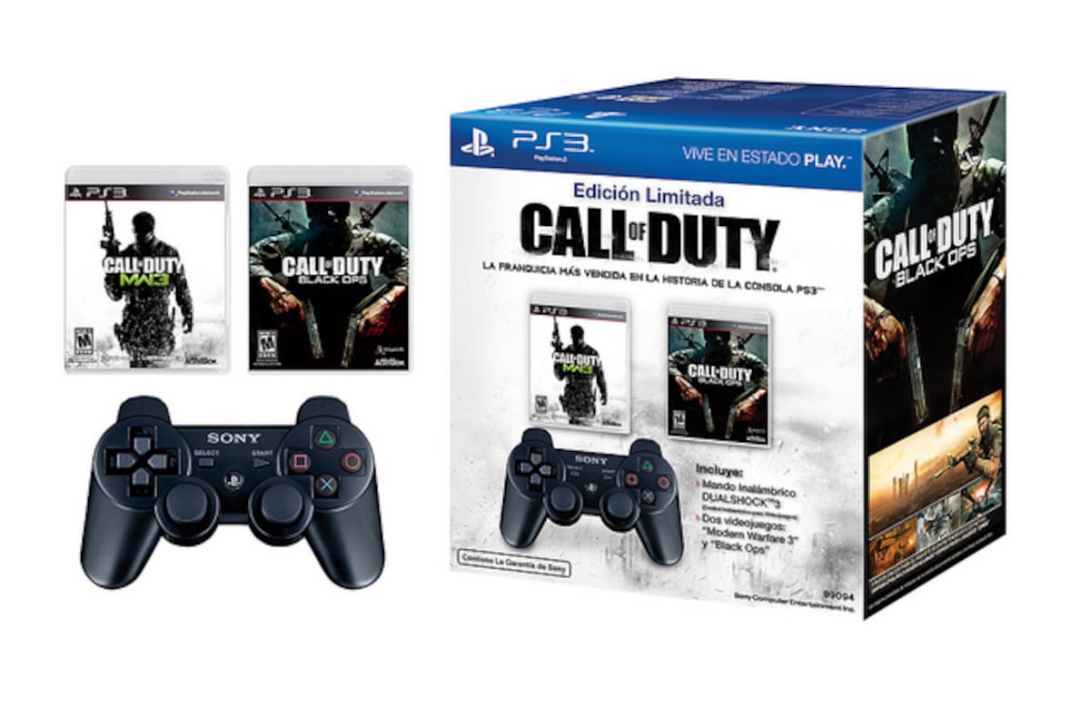 Sony lanza bundle de PS3 con Call of Duty
