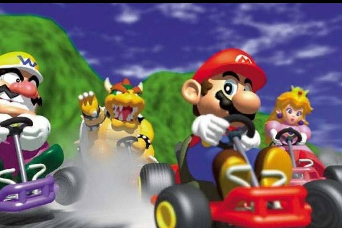 Así sonaba el tema de presentación en el prototipo de Mario Kart 64