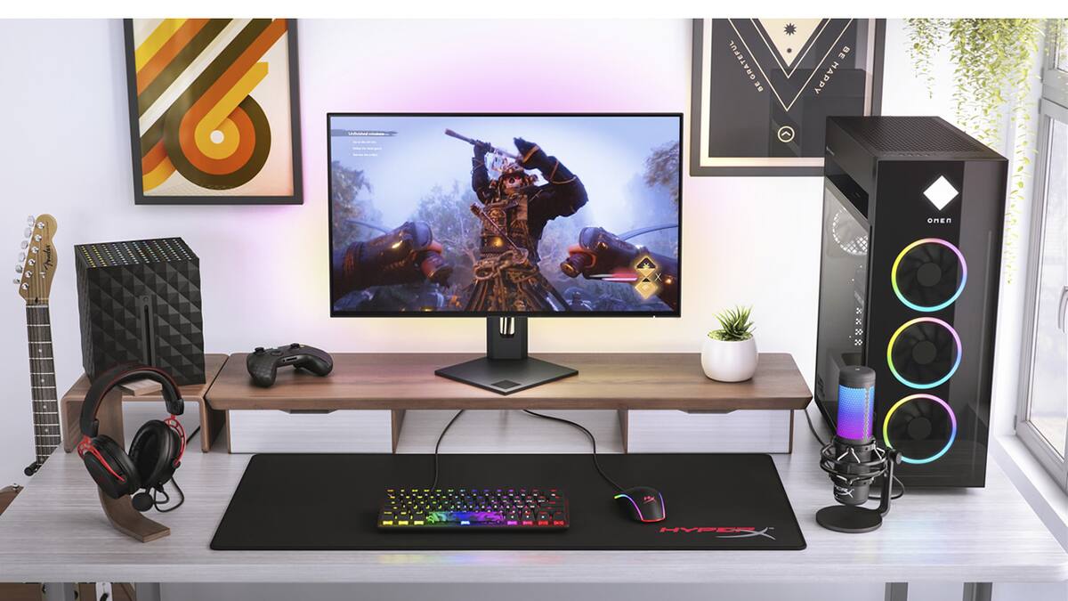 La PC de escritorio para gaming y el monitor de 27 pulgadas fueron revelados en CES 2022