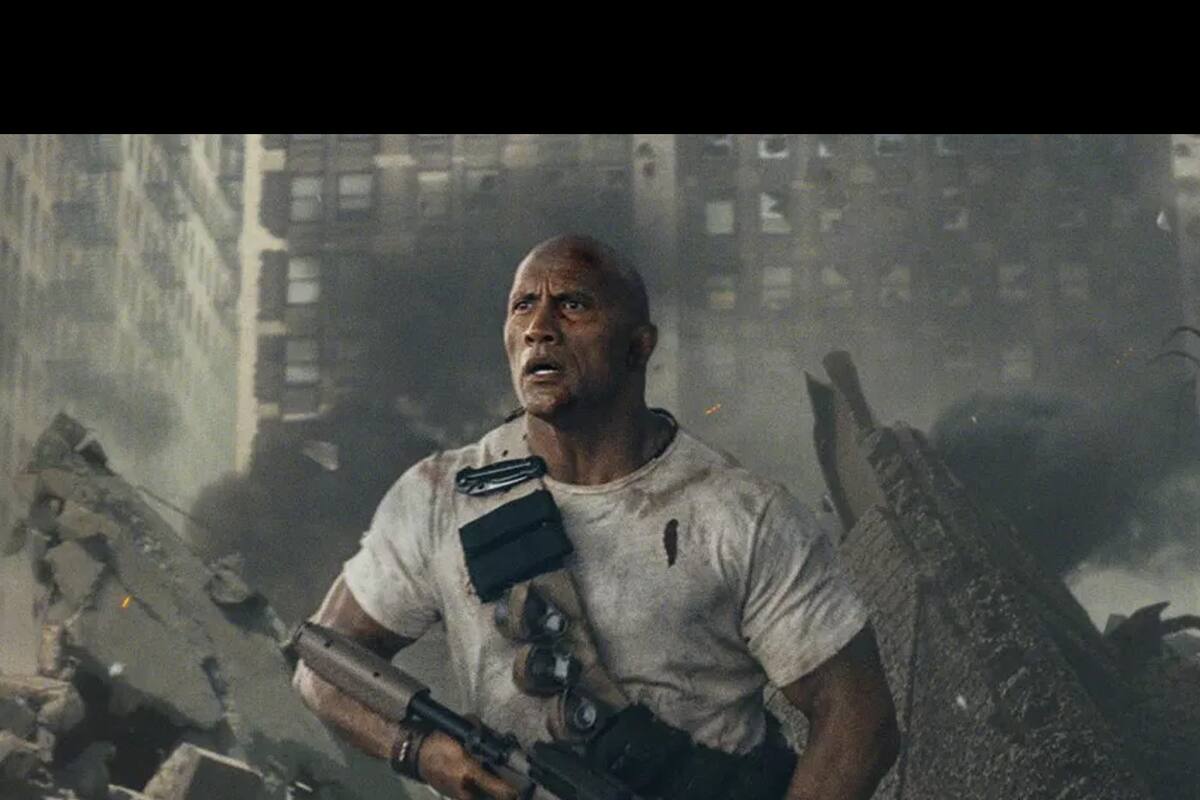 El nuevo avance de Rampage tiene mucha acción