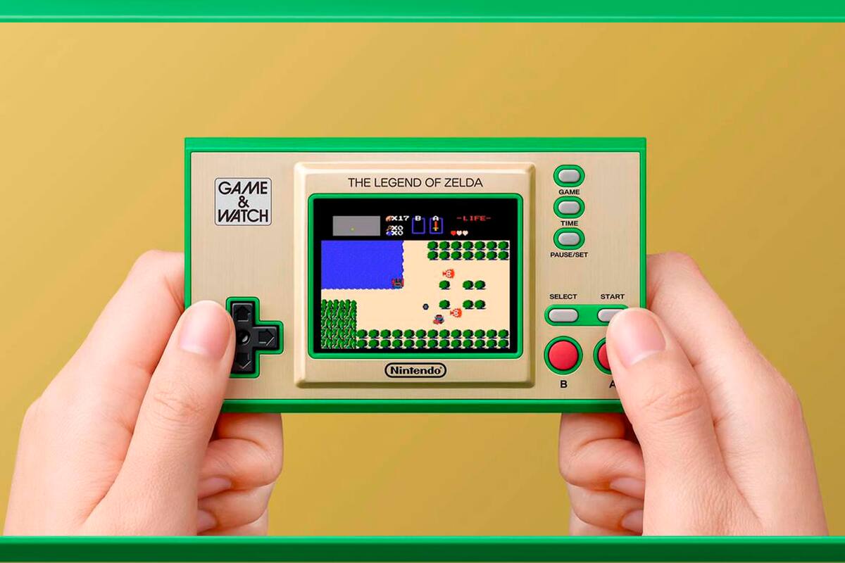 Muestran video para que veas a detalle el Game & Watch de The Legend of Zelda