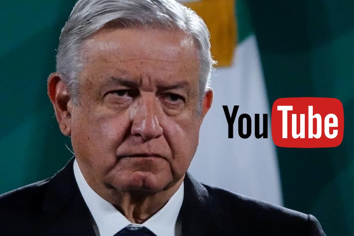 “Está en decadencia”, AMLO critica y acusa de censura a YouTube; usuarios le responden