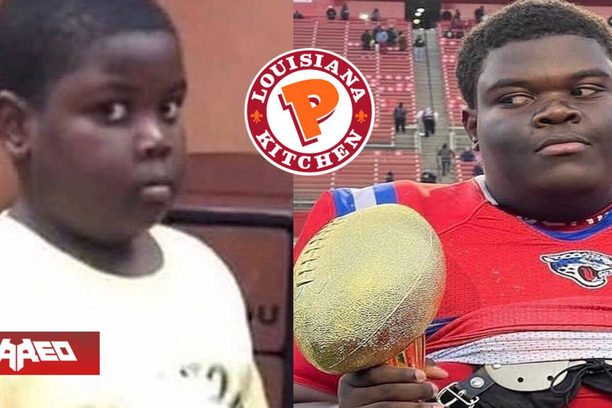 Famoso “niño meme Popeye” firma un contrato con la marca de comida rápida, luego de convertirse en exitoso jugador de fútbol americano