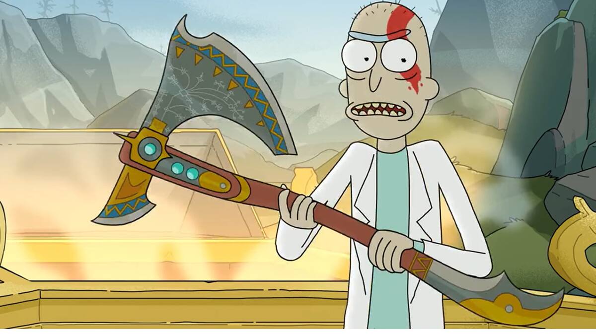 La popular serie de Adult Swim celebra la próxima llegada del juego a su manera