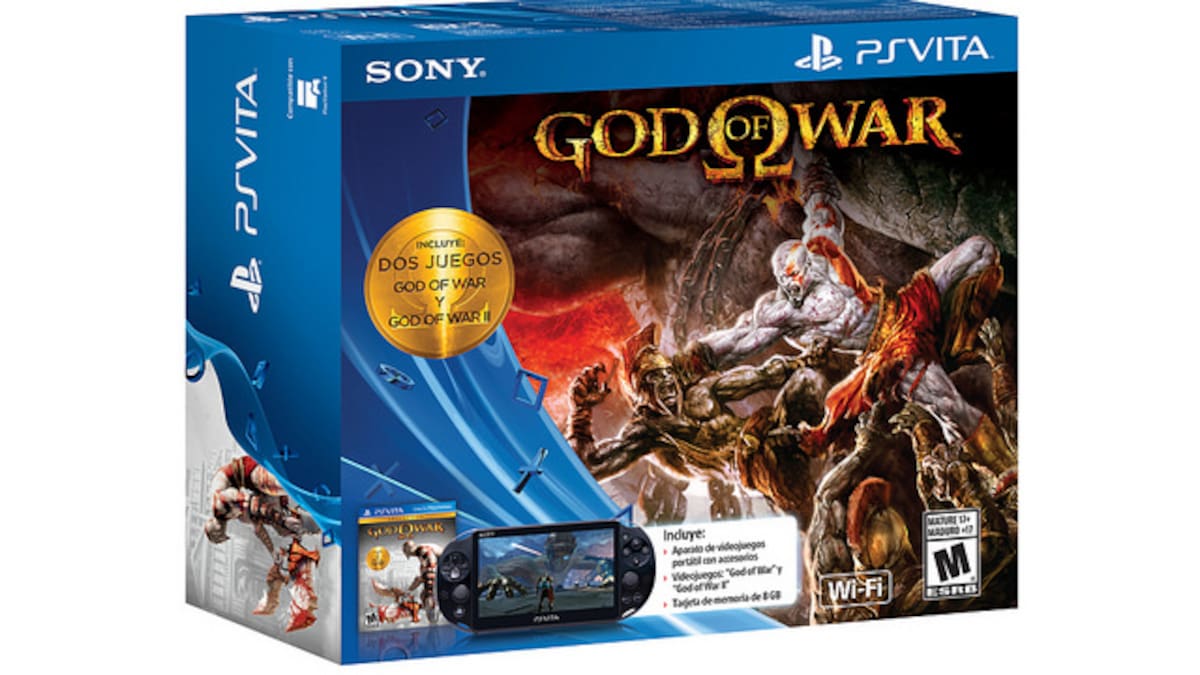 La portátil incluirá una copia de God of War Collection