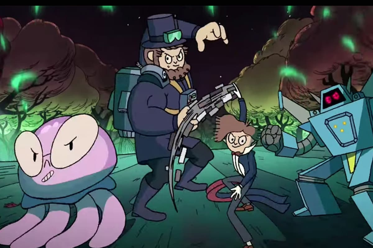 La serie animada de Costume Quest luce divertida