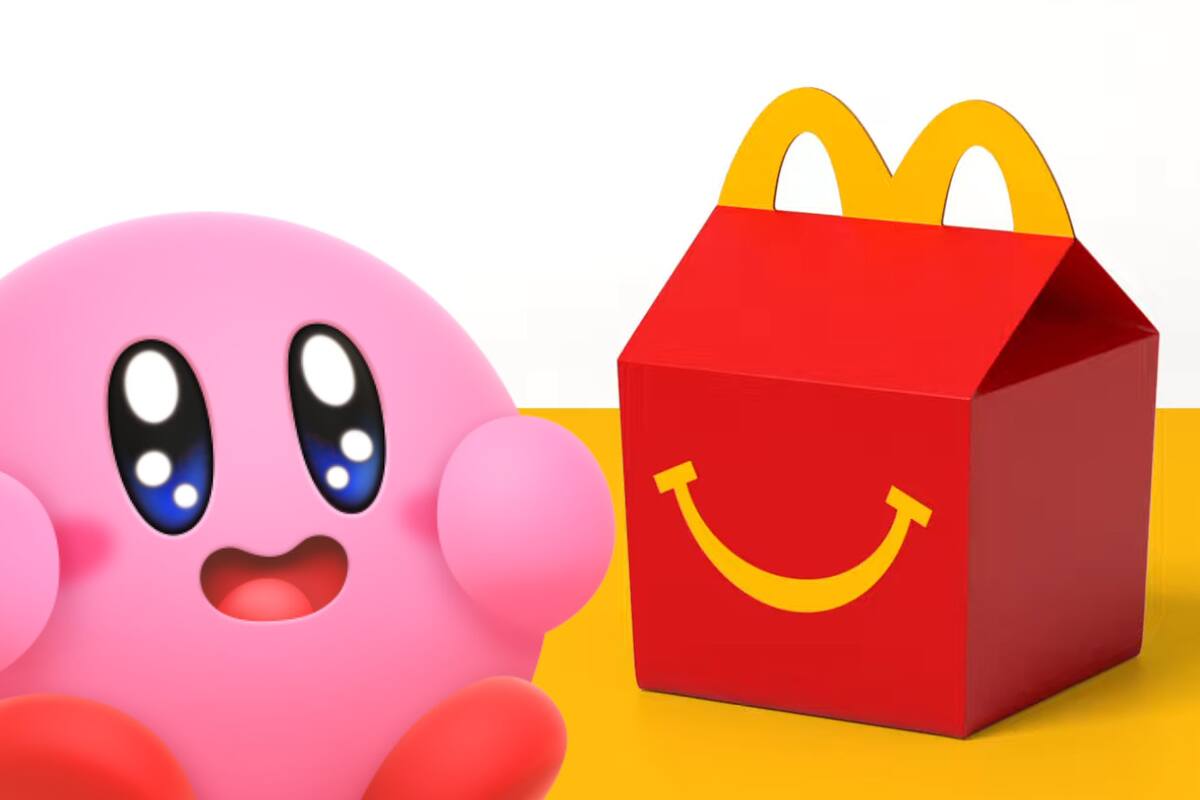 Kirby por fin llegará a la Cajita Feliz de McDonald's, pero hay una mala noticia