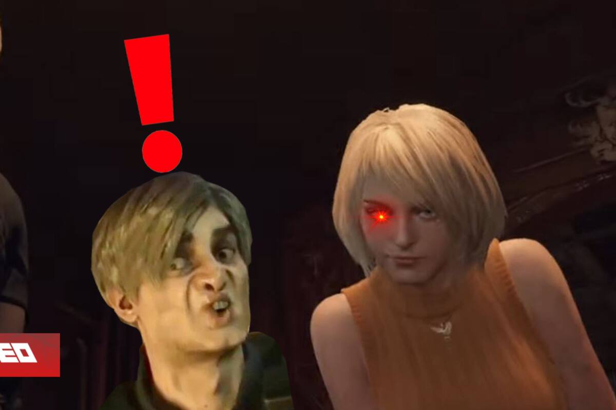 Ashley en Resident Evil 4 Remake se enoja y te queda “mirando feo” si intentas ver bajo sus ropas