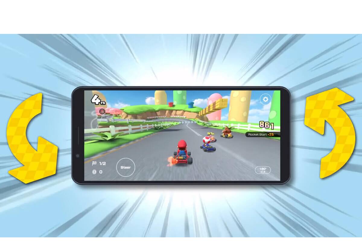 Mario Kart Tour recibirá un modo horizontal en iPhone, iPad y Android