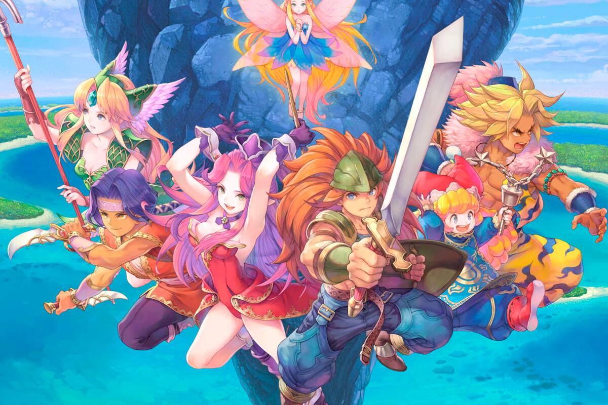 Square Enix lanzará el libro Art of Mana en Occidente