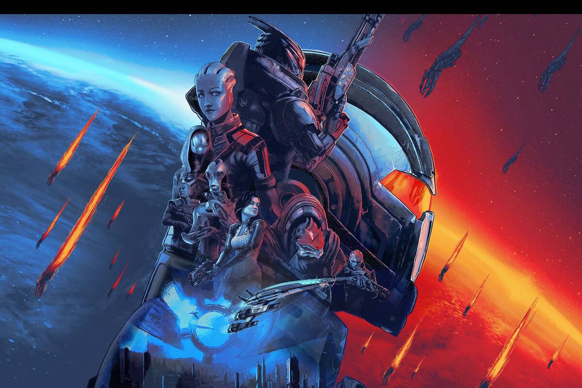 Mass Effect: Legendary Edition triunfa en su debut en Reino Unido