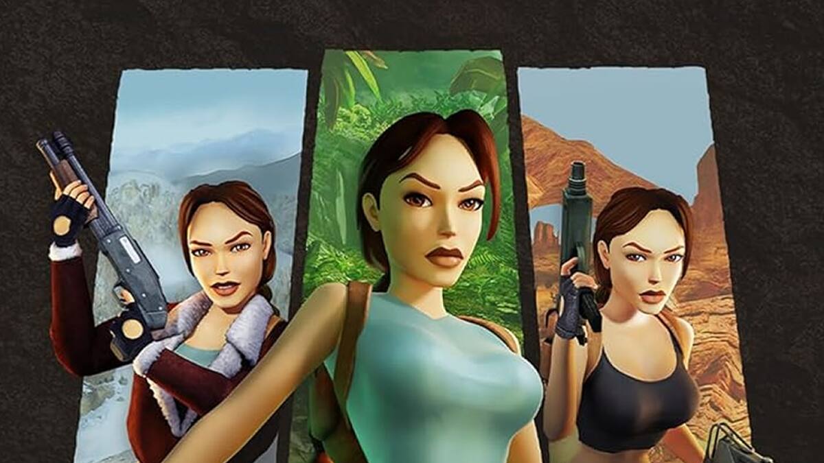 La remasterización trae de vuelta la trilogía original de Lara Croft