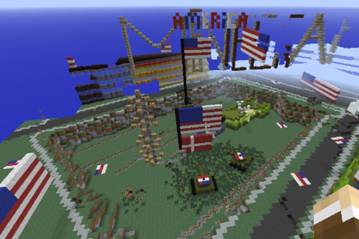 Jugadores de EUA invaden Copenhague en Minecraft