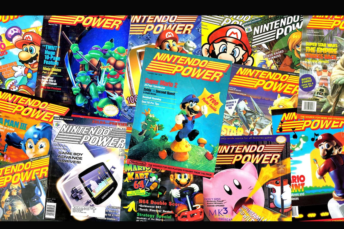 Comparten todas las ediciones de Nintendo Power y es tu oportunidad para preservarlas