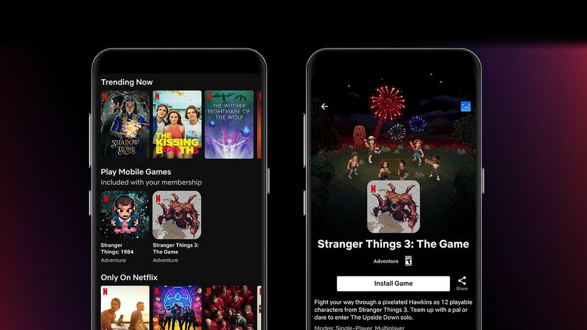 La sección de gaming tendrá su propia pestaña en la aplicación de Android