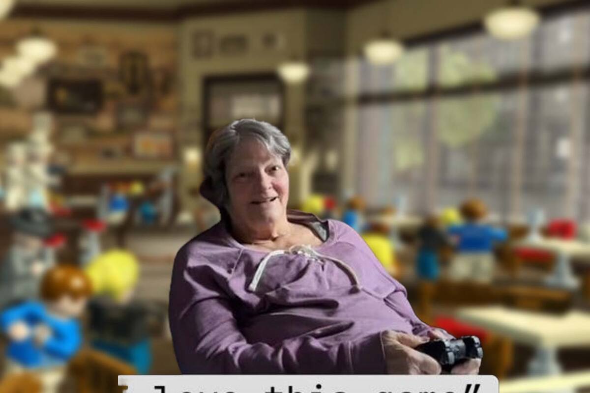 Esta abuelita gamer ha jugado el mismo videojuego por más de 10 años y sorprende a la comunidad
