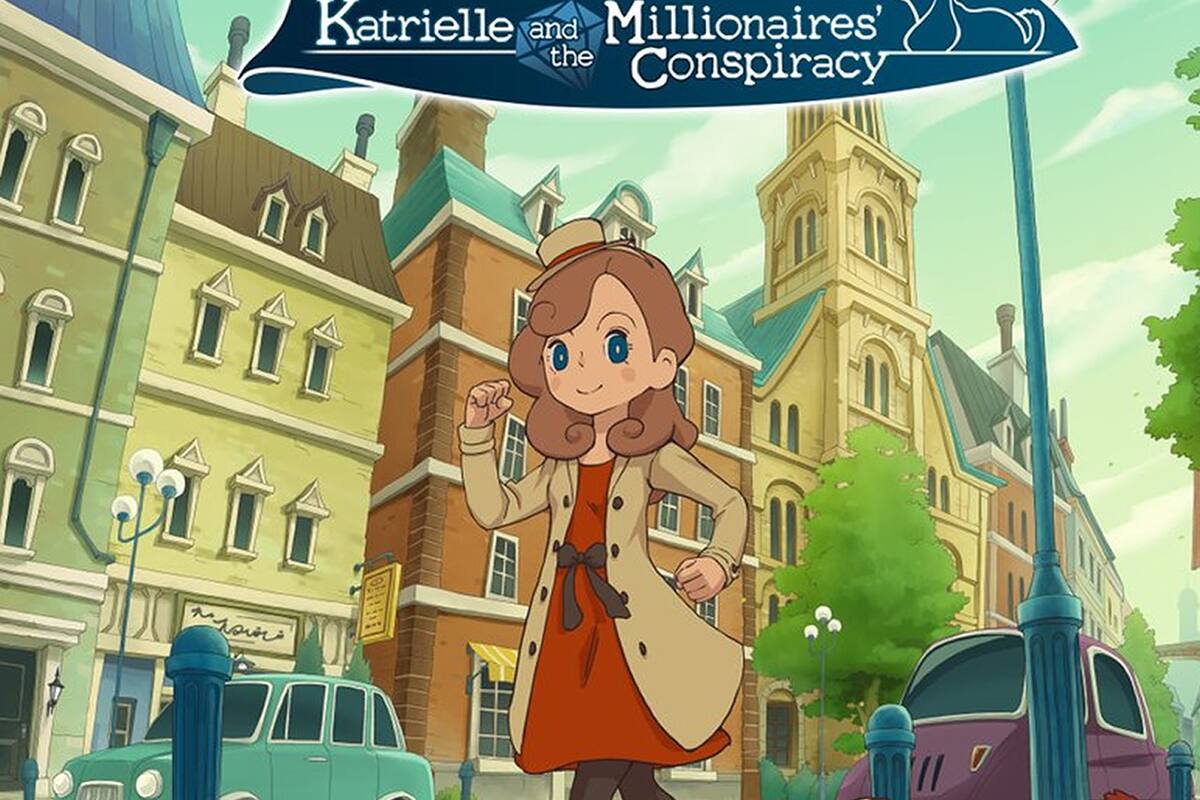 Katrielle protagonizará el anime de Professor Layton