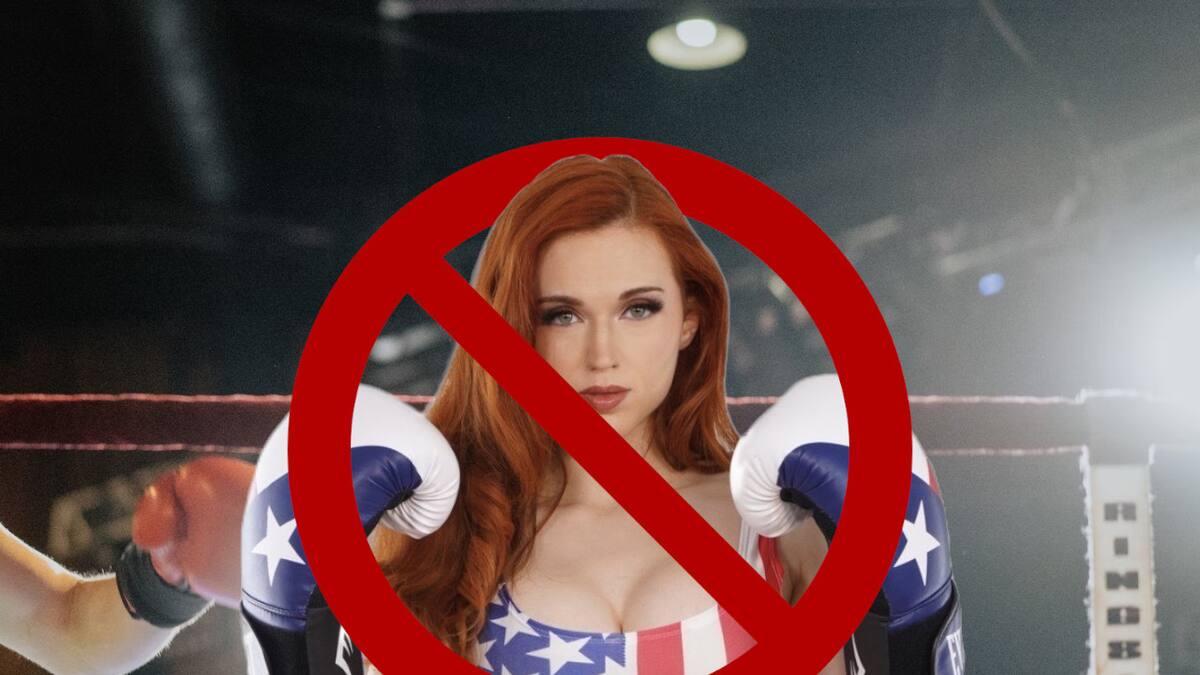 La streamer dio a conocer su decisión a pocos días de la celebración del evento
