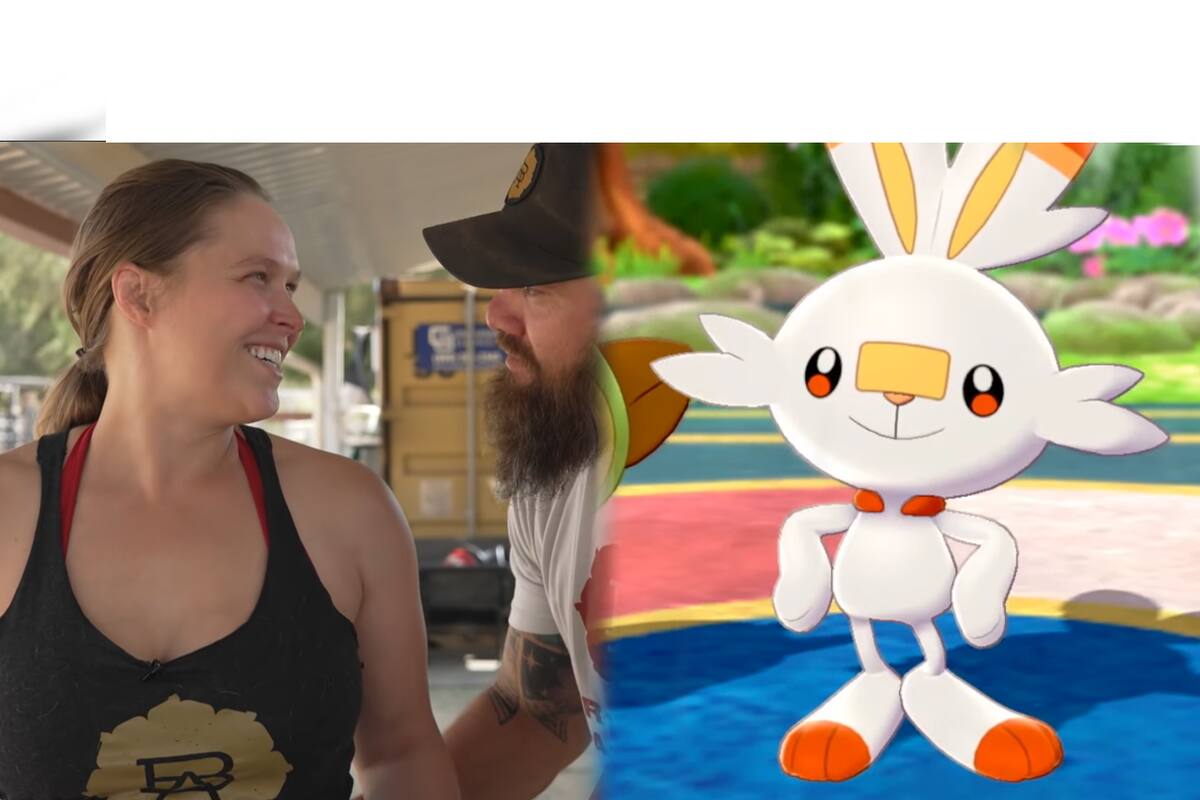 La exluchadora Ronda Rousey reveló el sexo de su bebé con una referencia a Pokémon