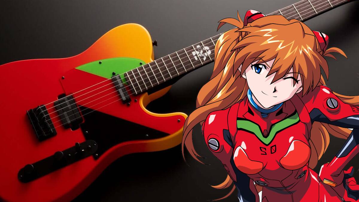 La Telecaster de edición especial es ideal para los fans de Asuka Langley
