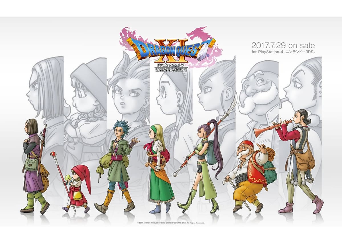 Dragon Quest XI para Nintendo 3DS no llegará a Occidente