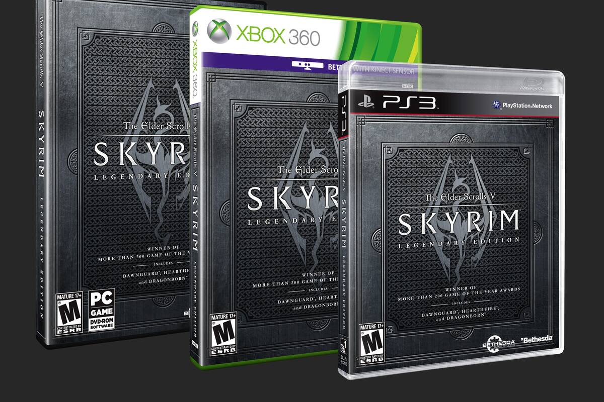 Bethesda anuncia Skyrim Legendary Edition