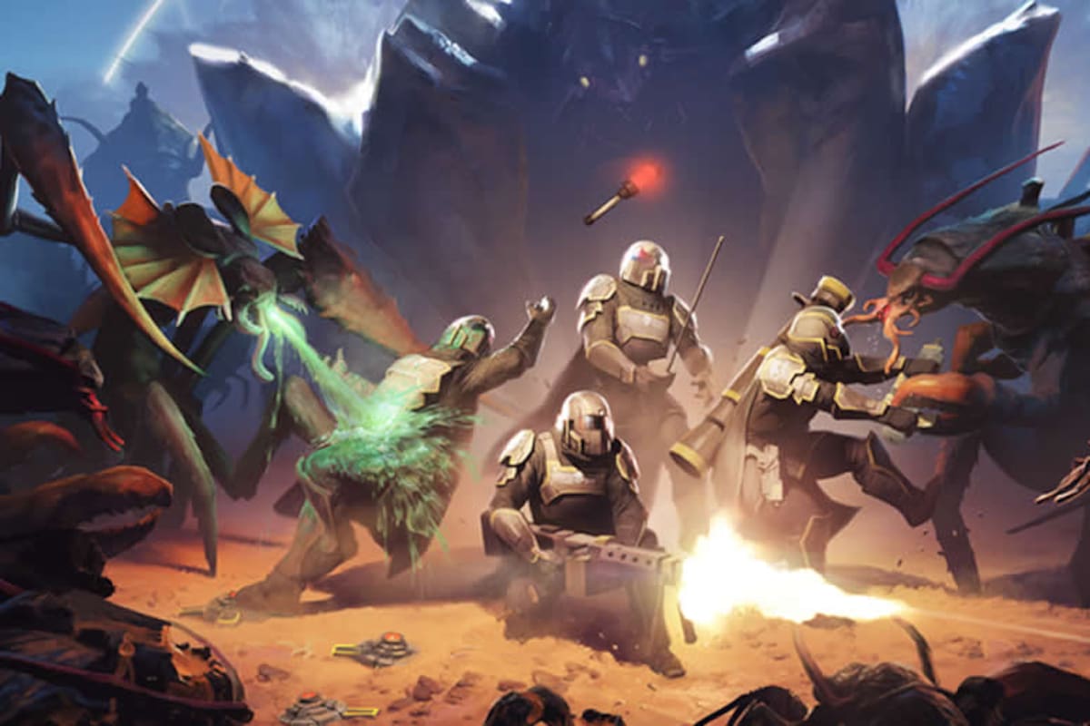 Helldivers recibe actualización gratuita