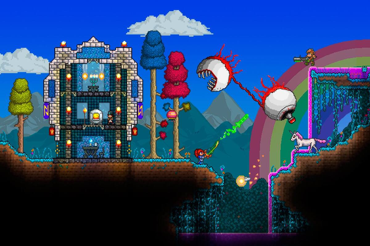Terraria llegará muy pronto a Wii U