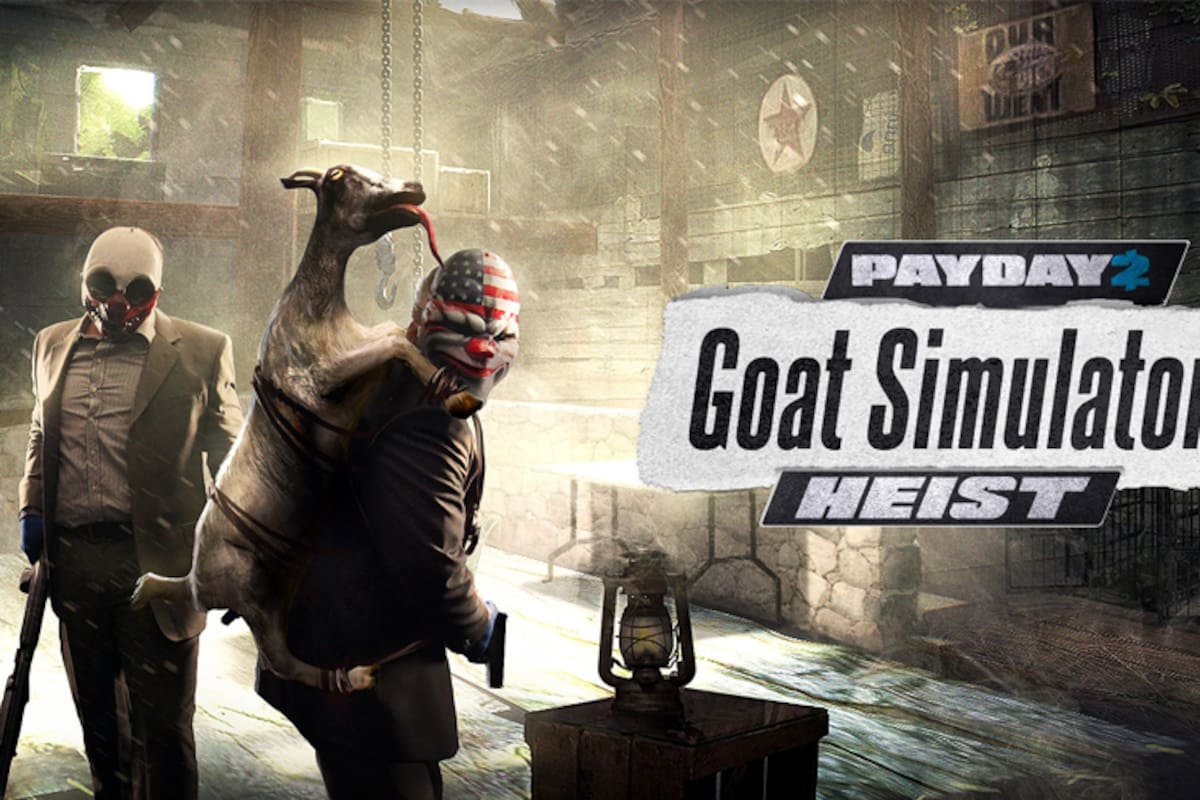 Payday 2 presenta nuevo DLC basado en Goat Simulator