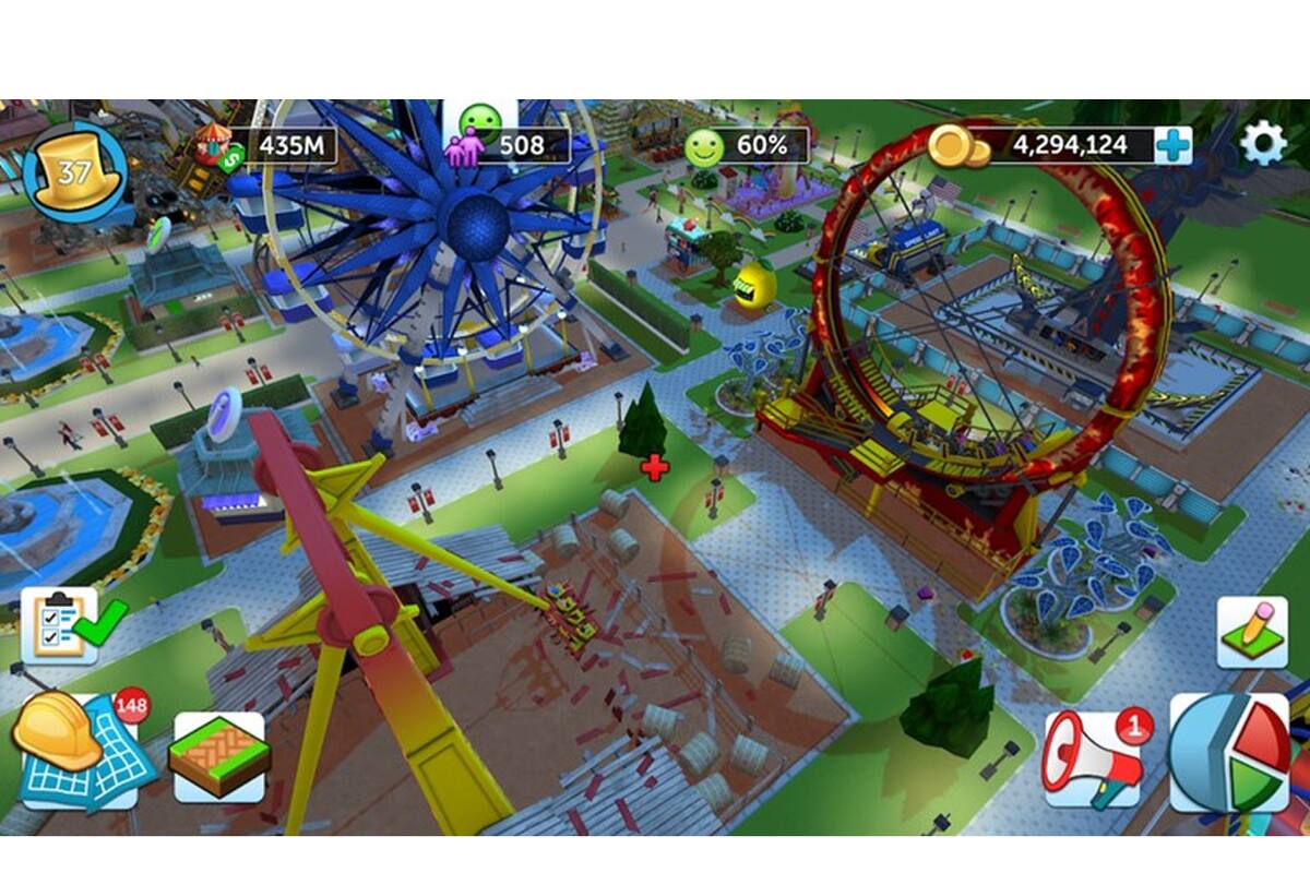 Atari y Nvizzio llevarán RollerCoaster Tycoon a Switch