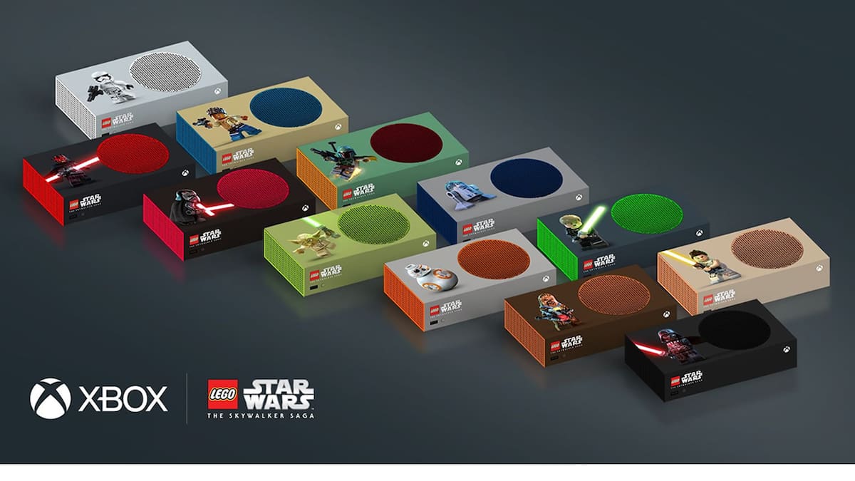 Las consolas edición especial tienen diseños basados en LEGO Star Wars: The Skywalker Saga