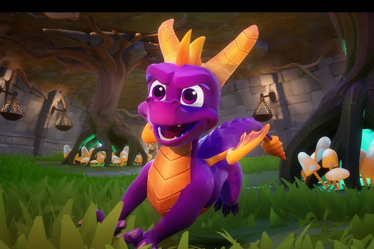 Spyro Reignited Trilogy para Switch requerirá descarga de contenido