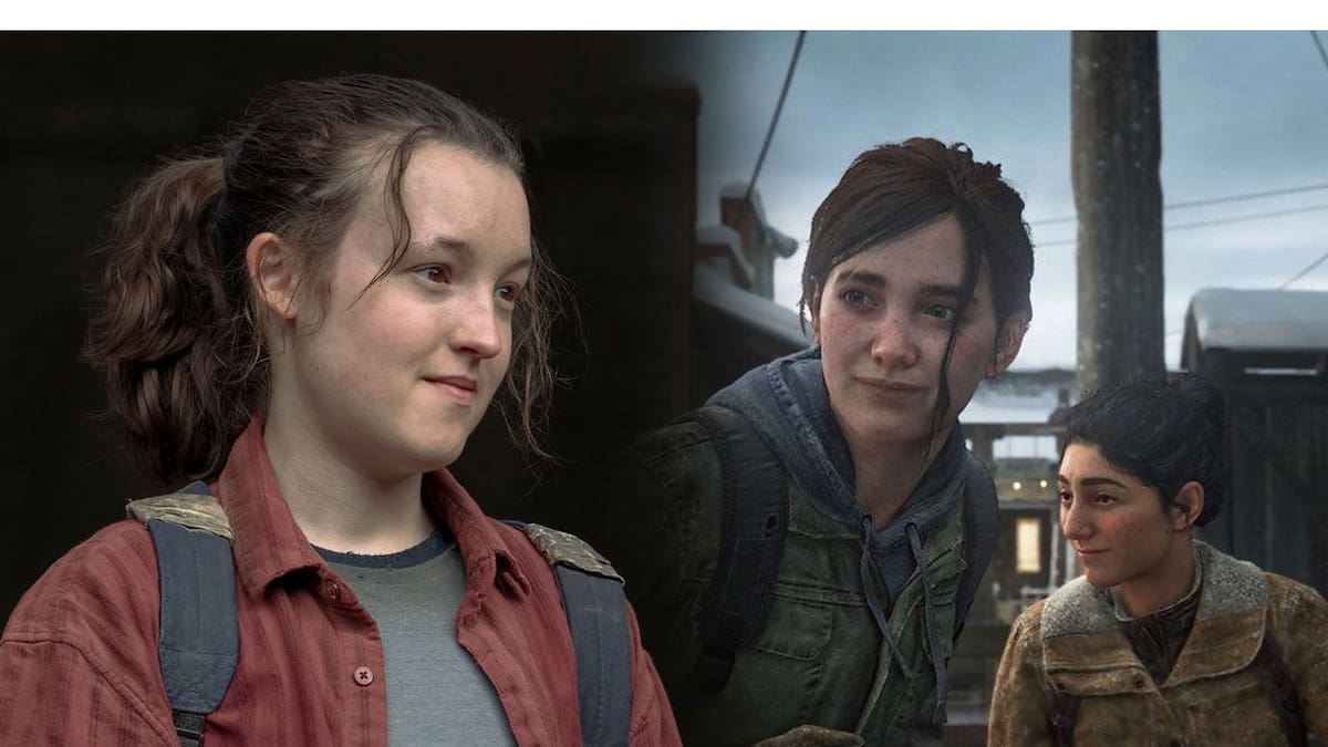 Las fotografías muestran a Bella Ramsey como Ellie y a Isabela Merced como Dina