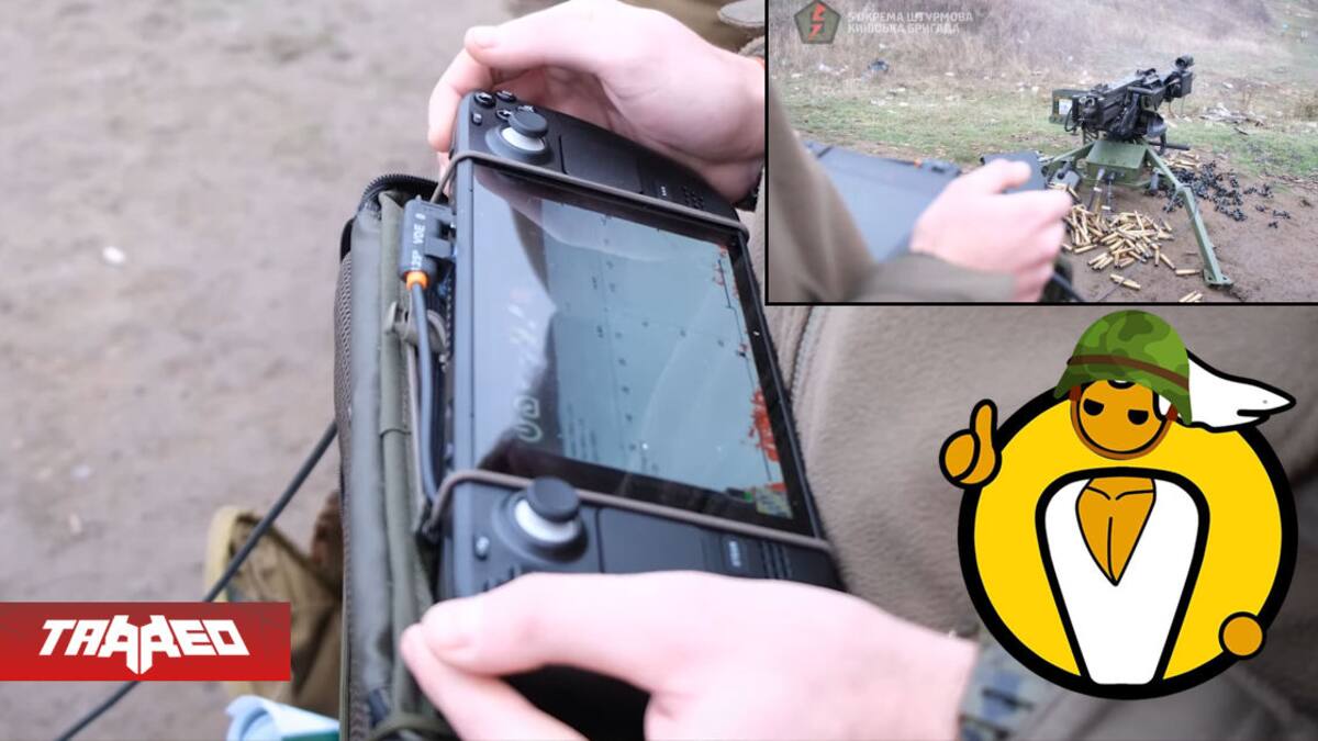 Las fuerzas militares de Ucrania mostraron cómo usan la consola de Valve para conflictos armados