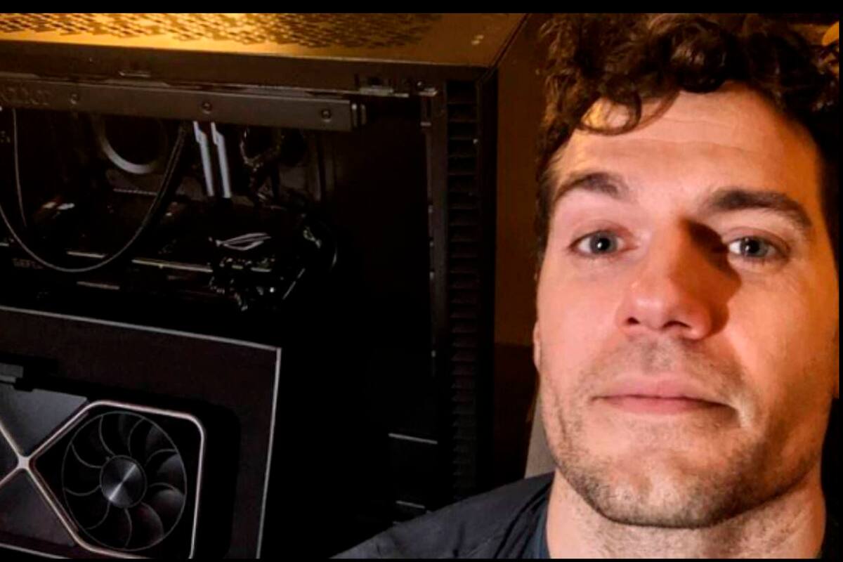 Suspenden rodaje de The Witcher y Henry Cavill aprovecha para mejorar su PC gamer