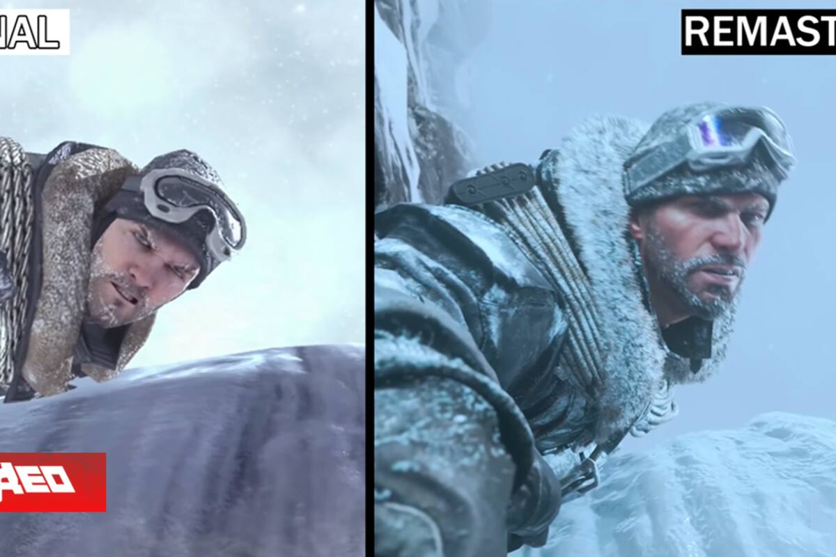 Comparan remaster de la campaña de COD: Modern Warfare 2 con el original