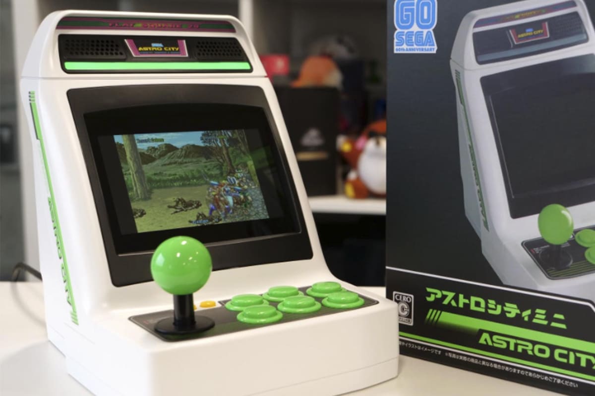 ¡Excelentes noticias! La SEGA Astro City Mini llegará a América