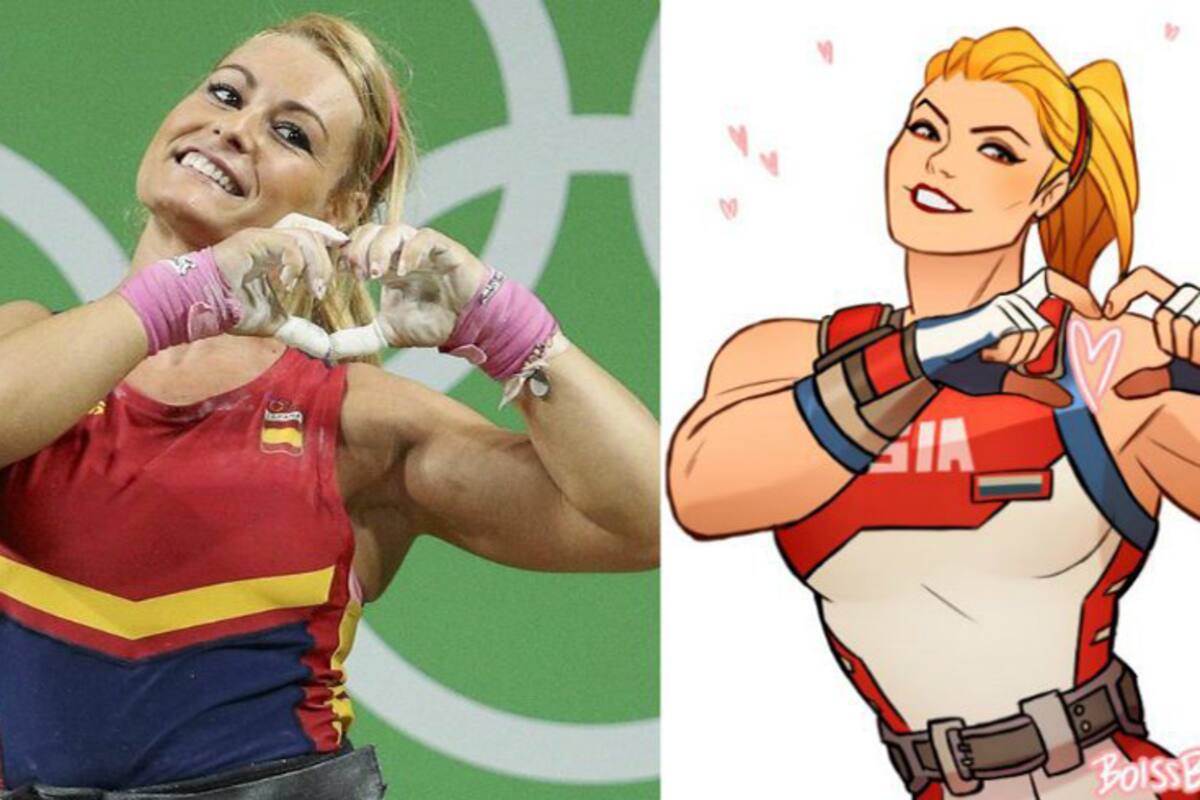 Fans de Overwatch comparan a atleta española con Zarya