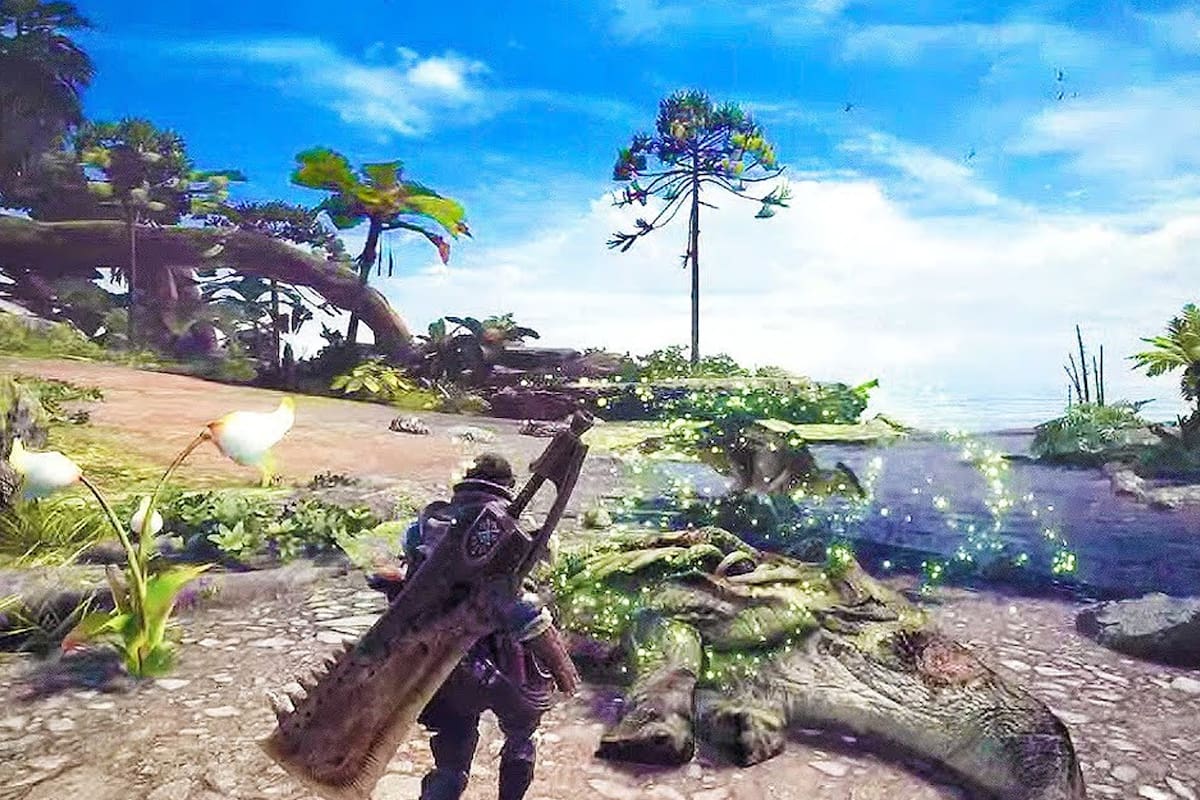 Monster Hunter World pasa otro mes como el juego más popular de EUA