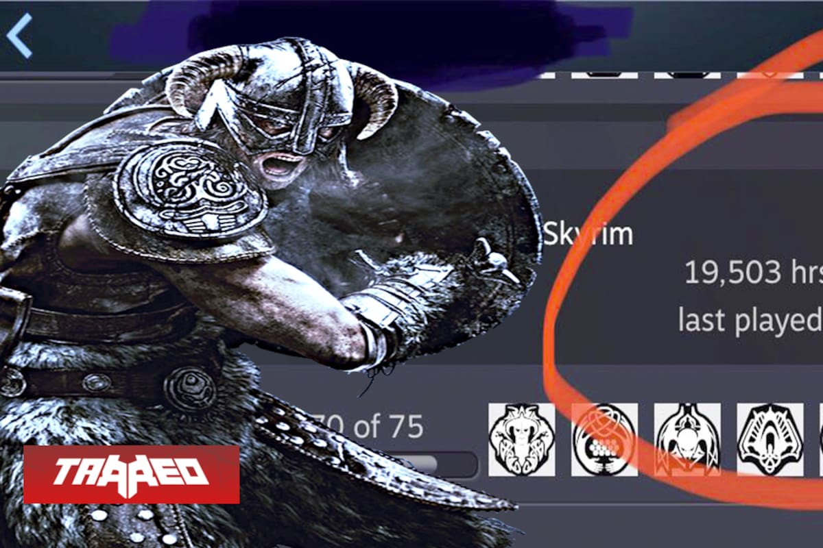 Gamer de 70 años lleva acumuladas casi 20.000 horas de juego en The Elder Scrolls V: Skyrim y aún no lo termina