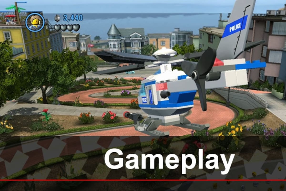 LEGO City: Undercover: Gameplay