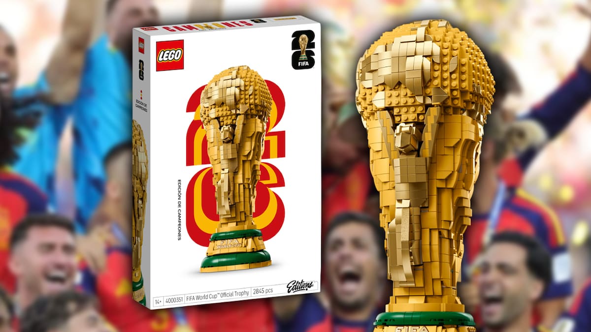 LEGO Replica trofeo Mundial de España 2026