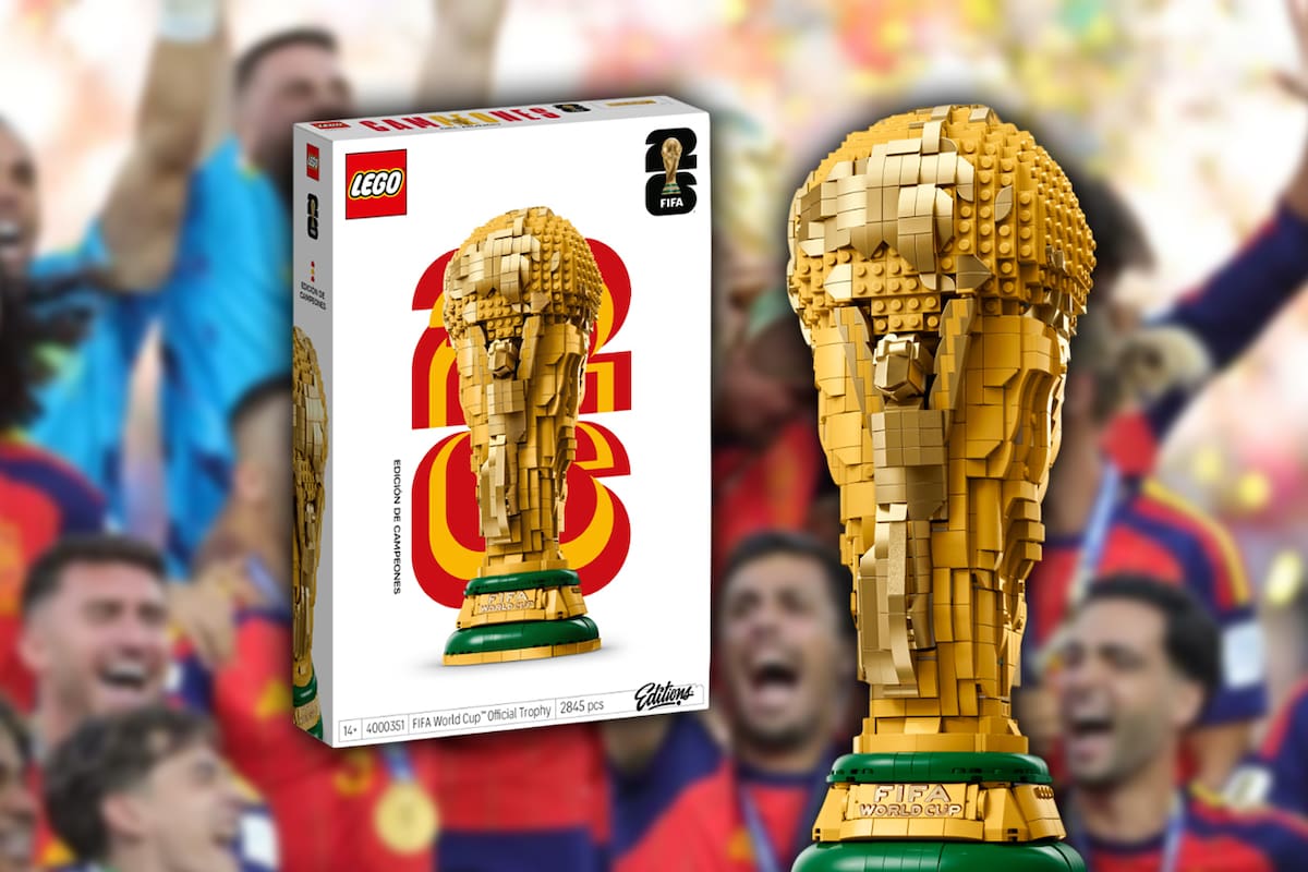 LEGO lanzará una réplica exacta de la copa del Mundial 2026 que conmemora la victoria de España, pero tiene un gran inconveniente