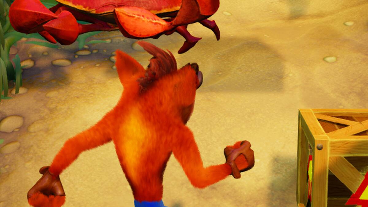 Liberan gameplay de un escenario de Crash 2