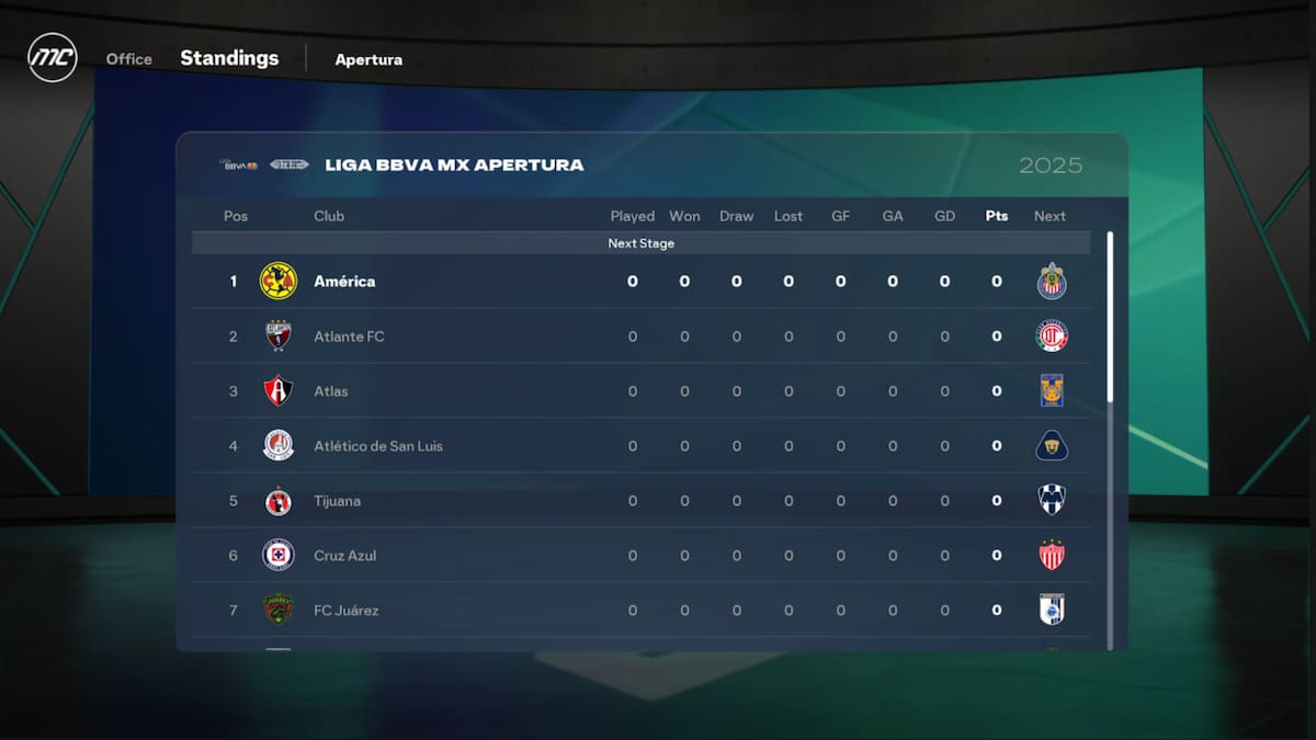 LIga Mx EA SPORTS FC